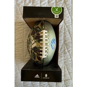 Adidas x A‎ Bathing Ape BAPE Camo American Football Collectible